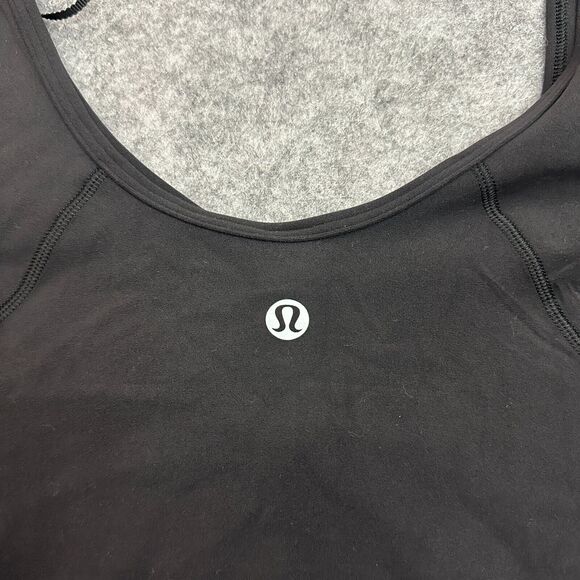 Lululemon Align Long Sleeve BLK Black Womens Size 12 New - Picture 4 of 8